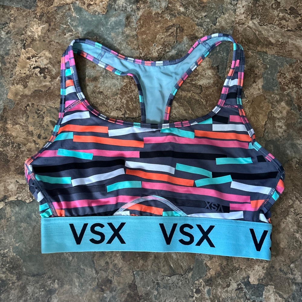 Victoria Sport Victoria's Secret Wireless Racerback Sports Bra Women Size Medium